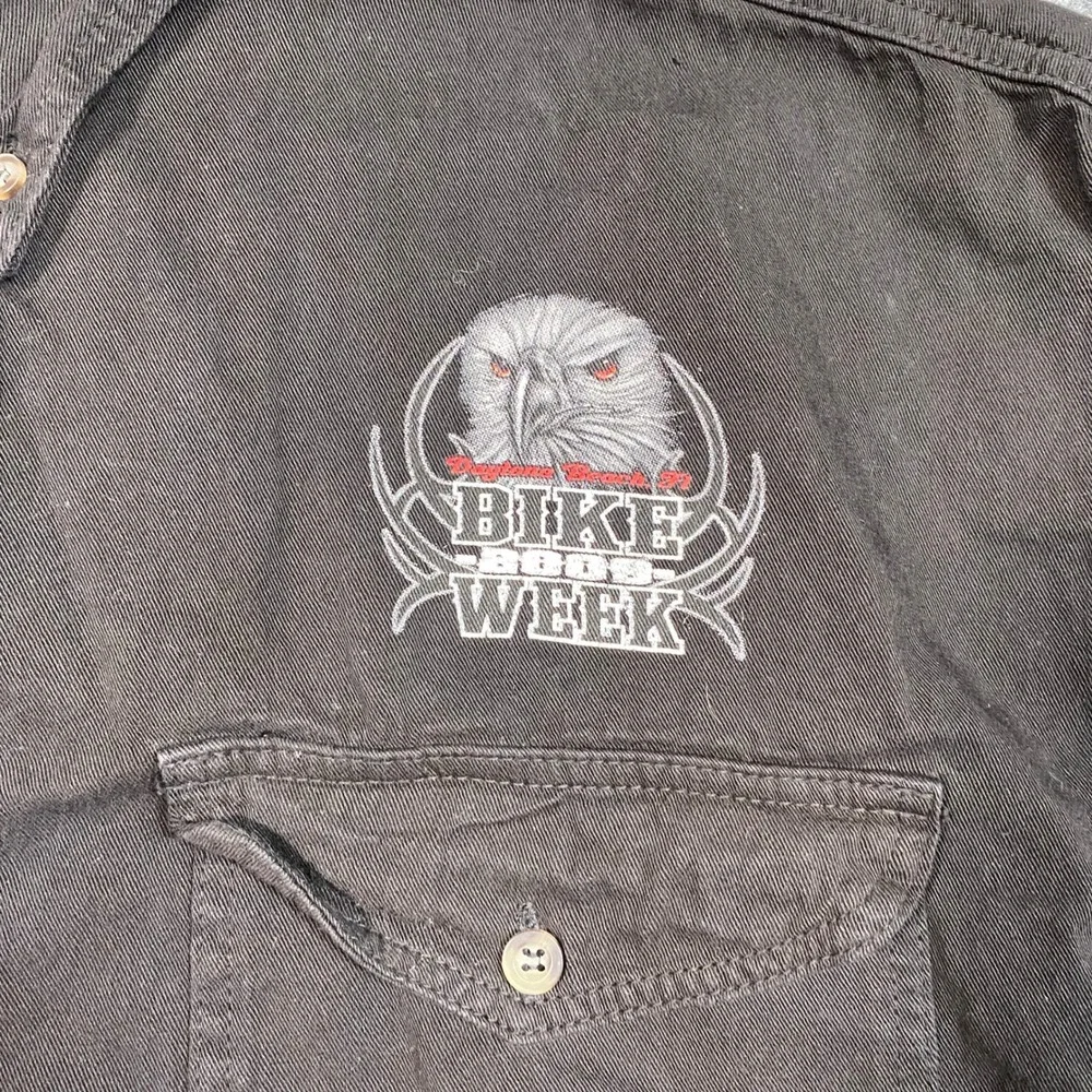 USA Biker Design Daytona Bike Week 2009 Eagle Vest Black Mens 5XL Sleeveless